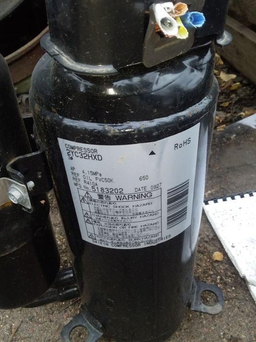 Компрессор на кондиционер и холодильник