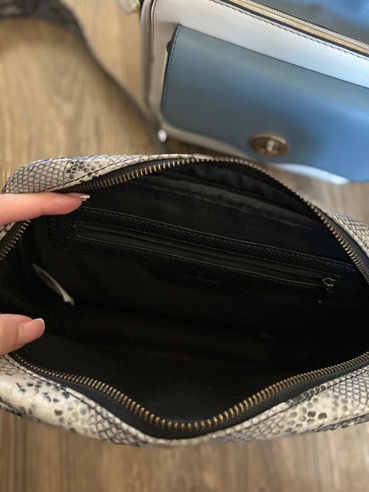 Сумка жіноча змія, кросбоді через плече