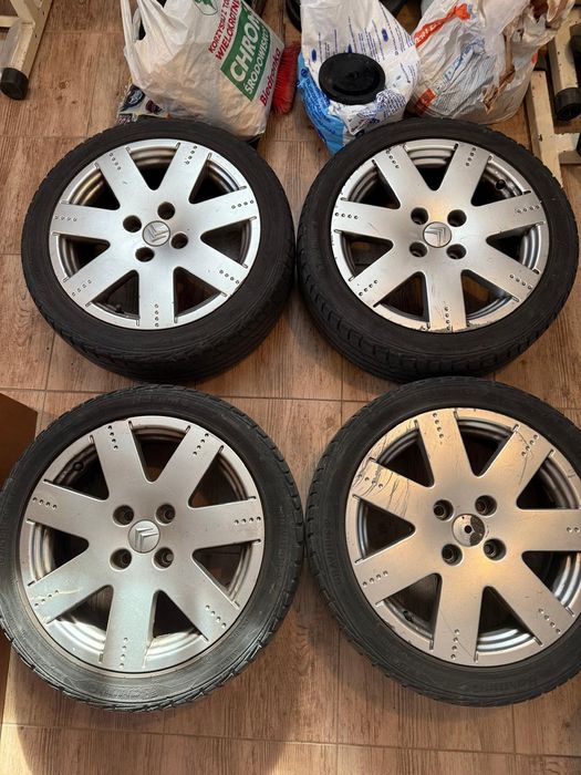 Alufelgi 16 cali CITROEN C2 VTR z oponami - stan dobry