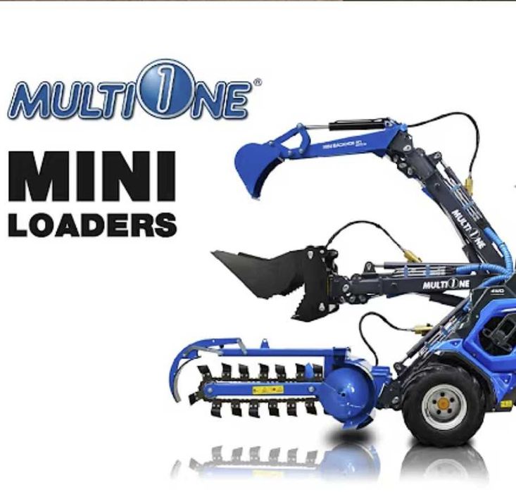 Wynajem, miniładowarka, glebogryzarka Multione 8.5 / Avant