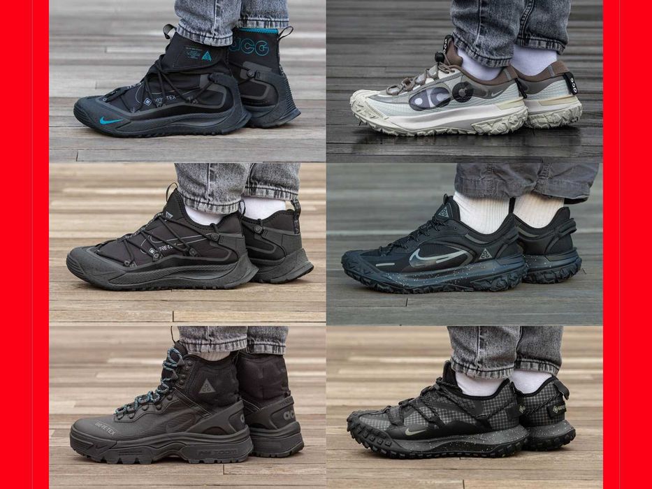 КРАЩА ЯКІСТЬ‼️Кросівки Nike ACG Mountain Fly, Fly 2,Gaiadome,Antarktik