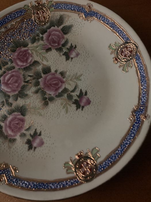 Pratão Satsuma pintado á mão