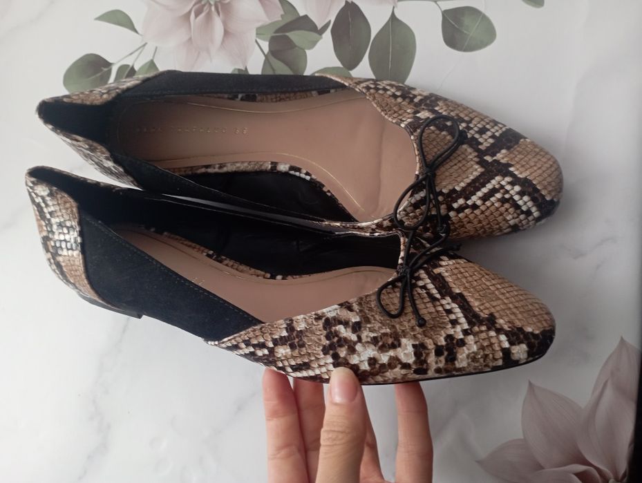Туфлі лодочки балетки Zara 39р