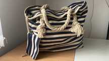Torba worek w paski
