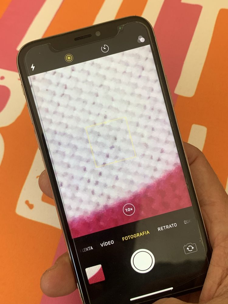 Iphone X 256 GB capacidade