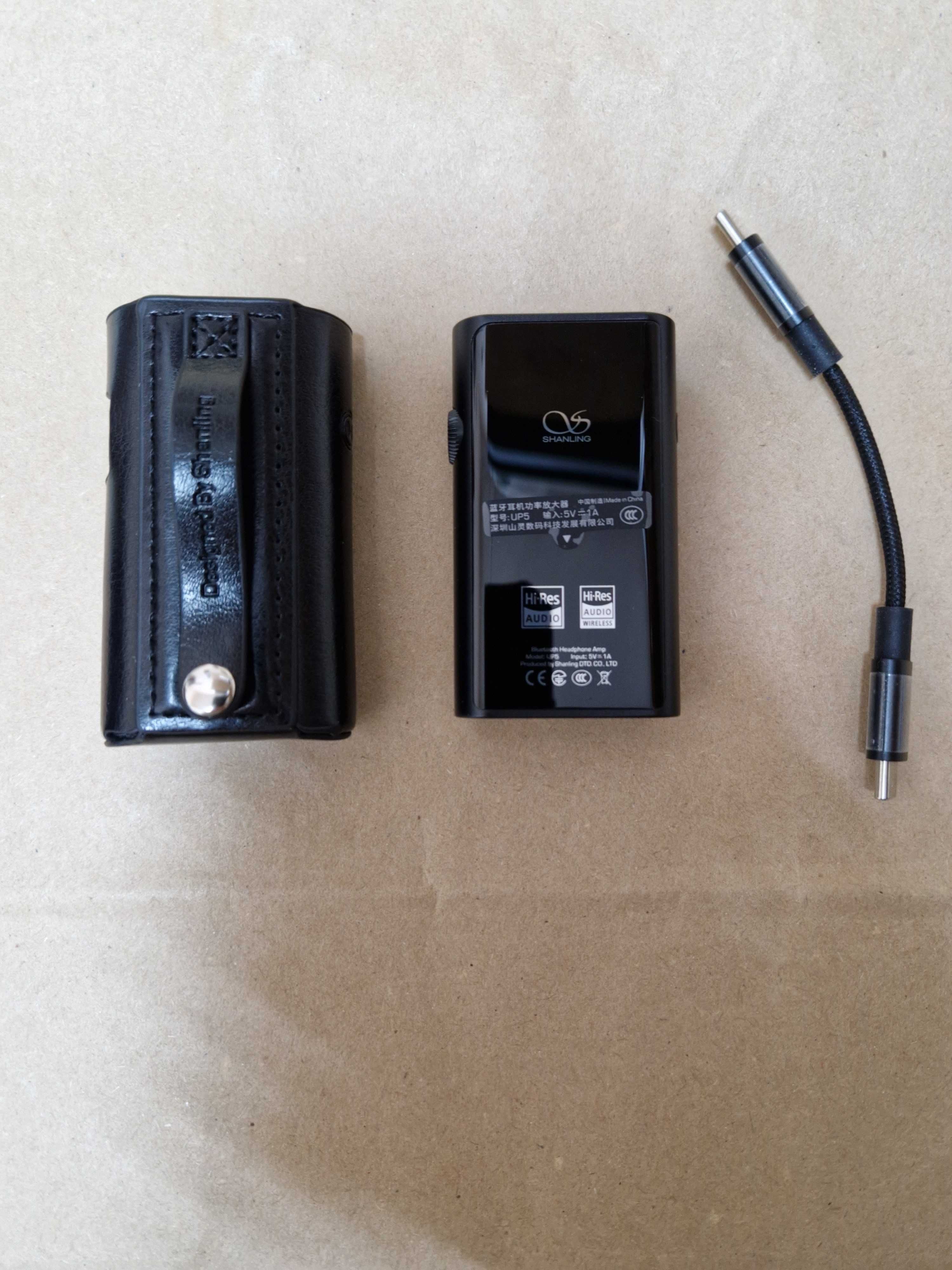 Підсилювач із ЦАП, Bluetooth-ресивер.Shanling UP5 Black