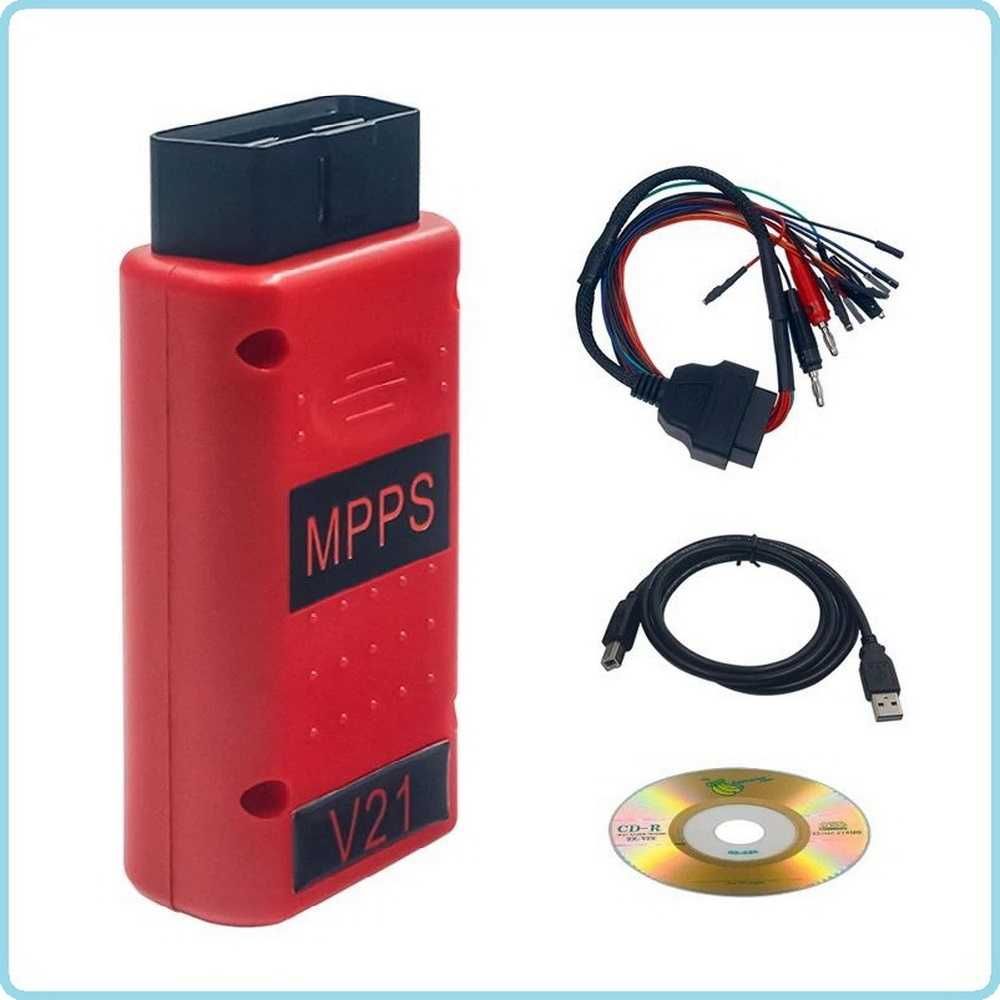 Программатор MPPS V21 Flasher +Tricore, CAN Flasher чип-тюнинг