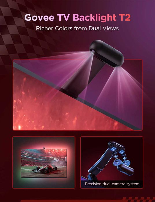 Govee Envisual TV Backlight T2 (55-65 дюймов)