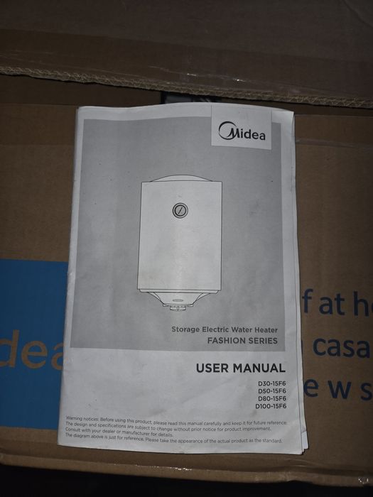 Bojler elektryczny 80 L Midea D80-15F6