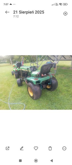 Traktorek John Deere 430