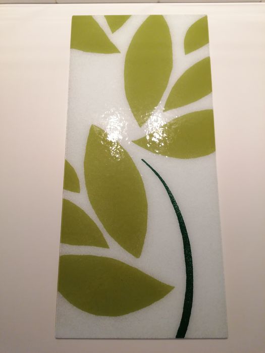 2 Painéis Vintage IKEA GYLLEN – Folhas Verdes + Base de Oferta