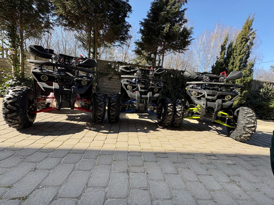 QUAD 150 Pelikan RUGBY NAJMOCNIEJSZY Ledy Hak Raty Dostawa Duże Koła