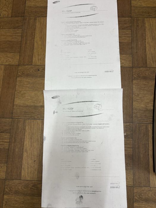 Продам 2 принтери samsung ml-1520p
