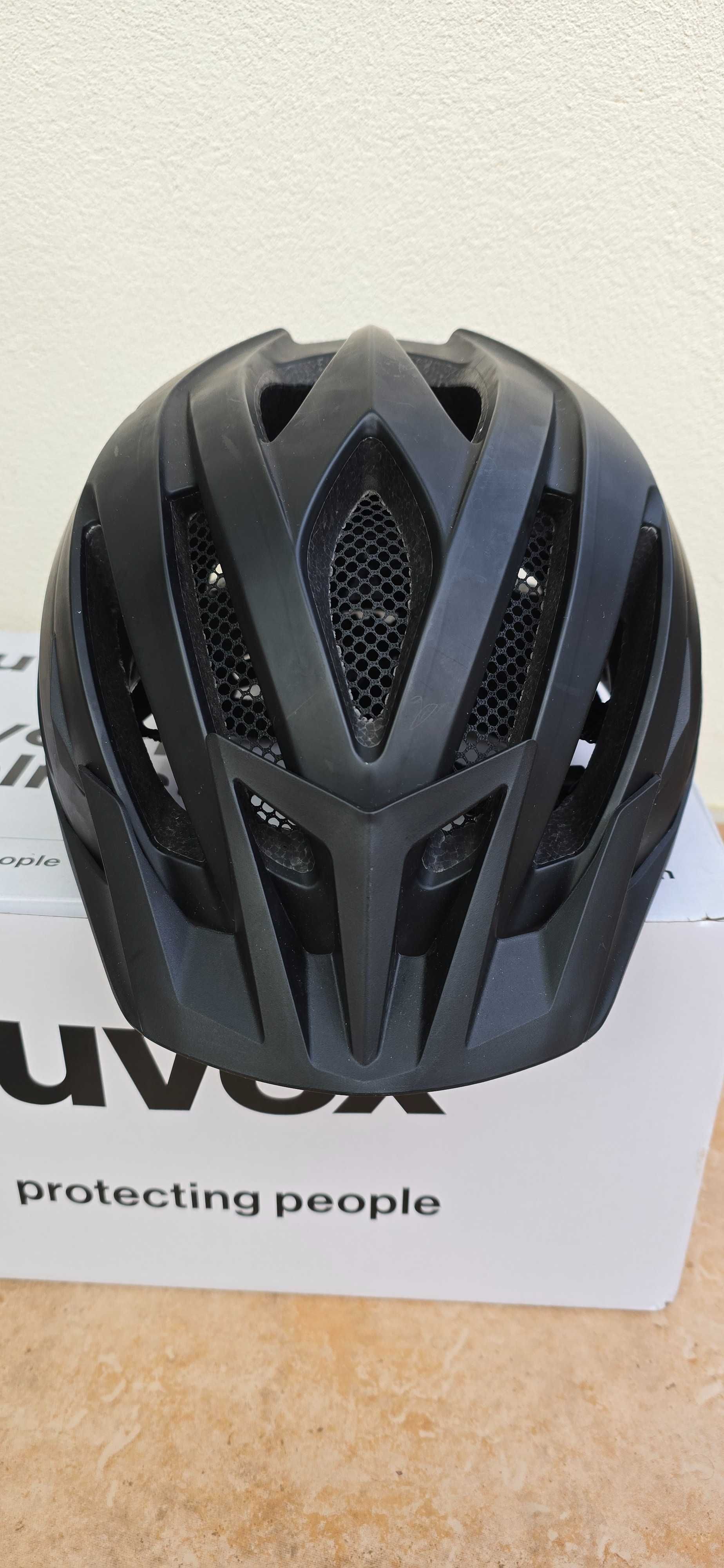 Kask rowerowy Uvex Viva 3 Plum Black Mat 56-62 cm