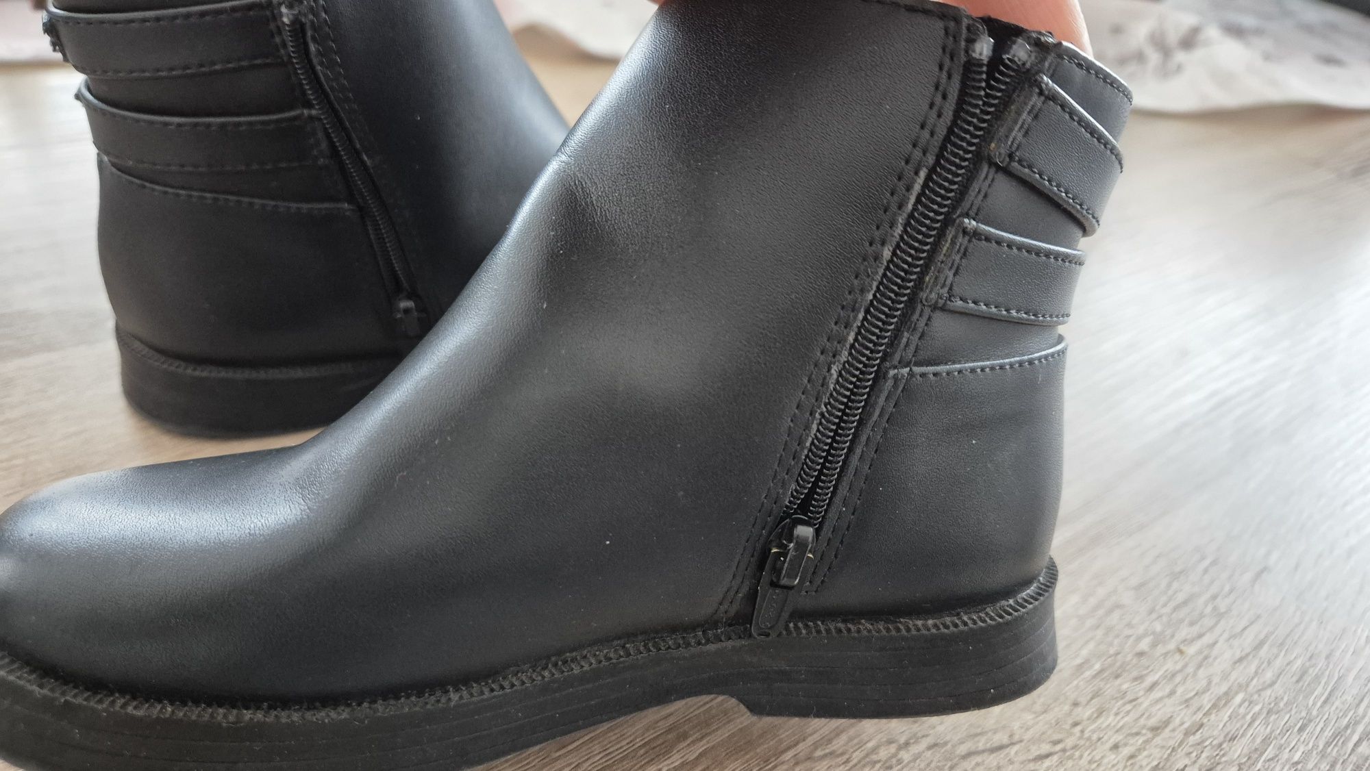 Zara botki czarne 26