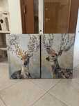 Conjunto quadros tela ikea