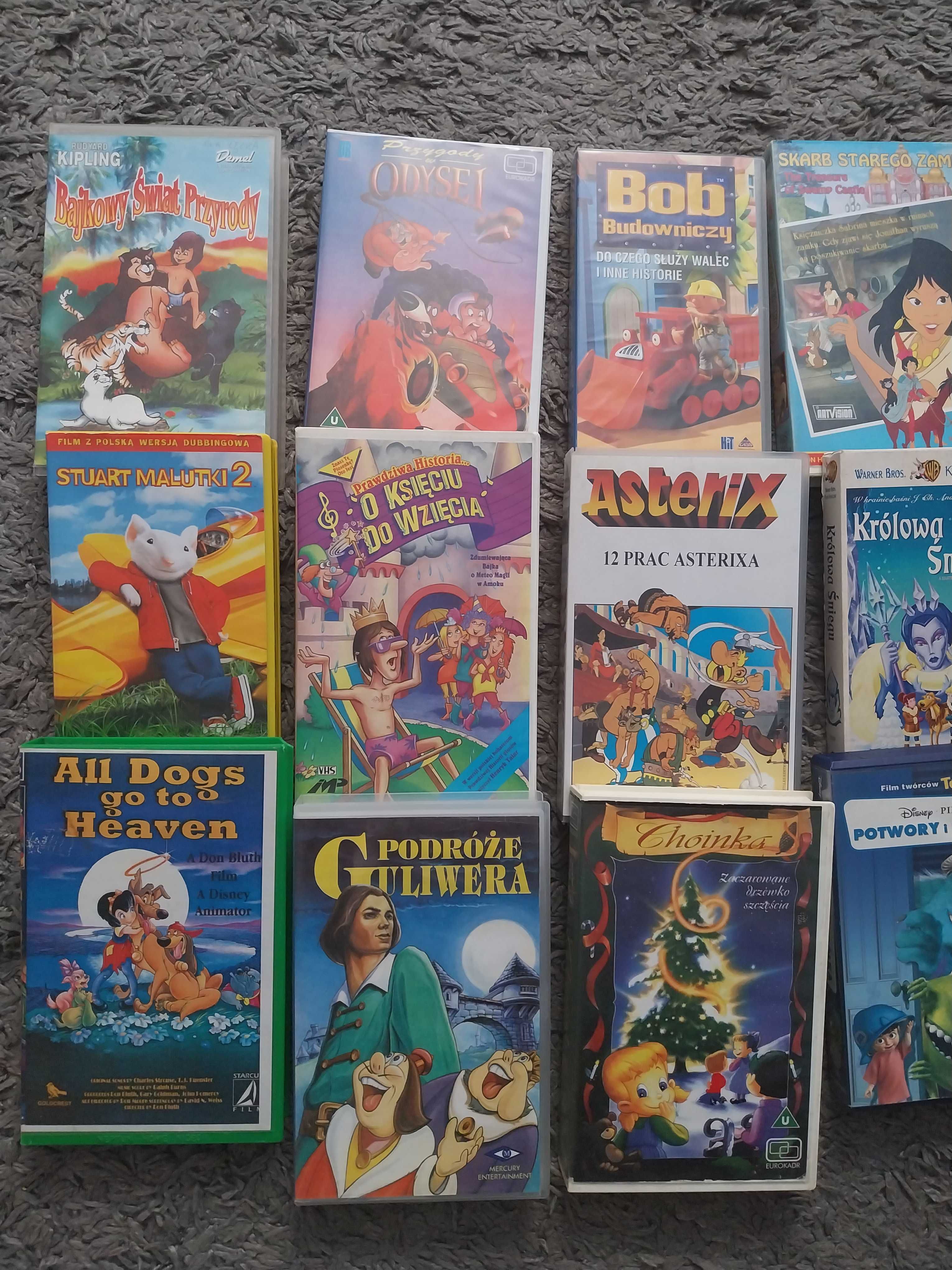 Vhs animacje ,bajki z szafy.Lektor,dubbing.