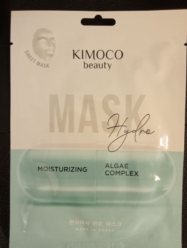 3 maseczki do twarzy w płachcie - 2 x Kimoco beauty + 1