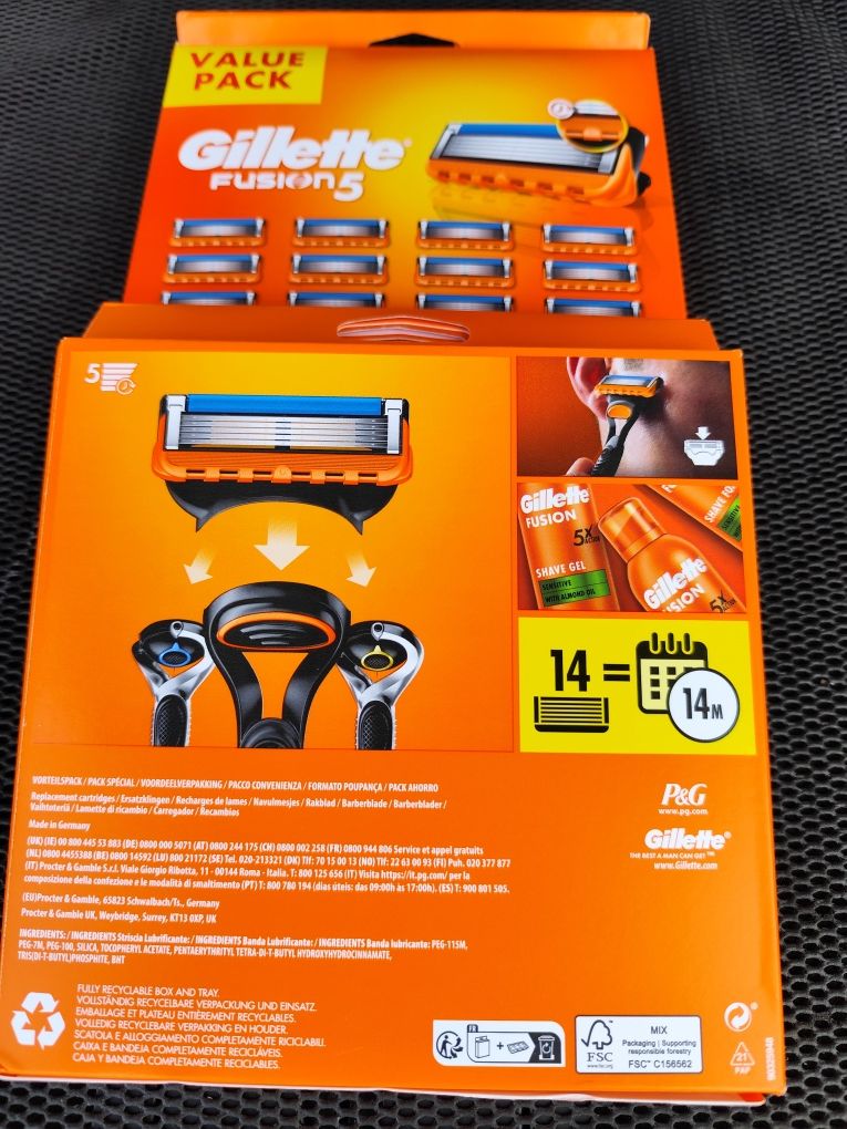 Recargas Gillette Fusion 5