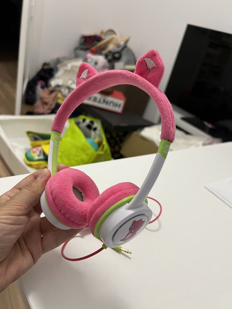 Słuchawki nauszne iFrogz Little Rockerz Kot