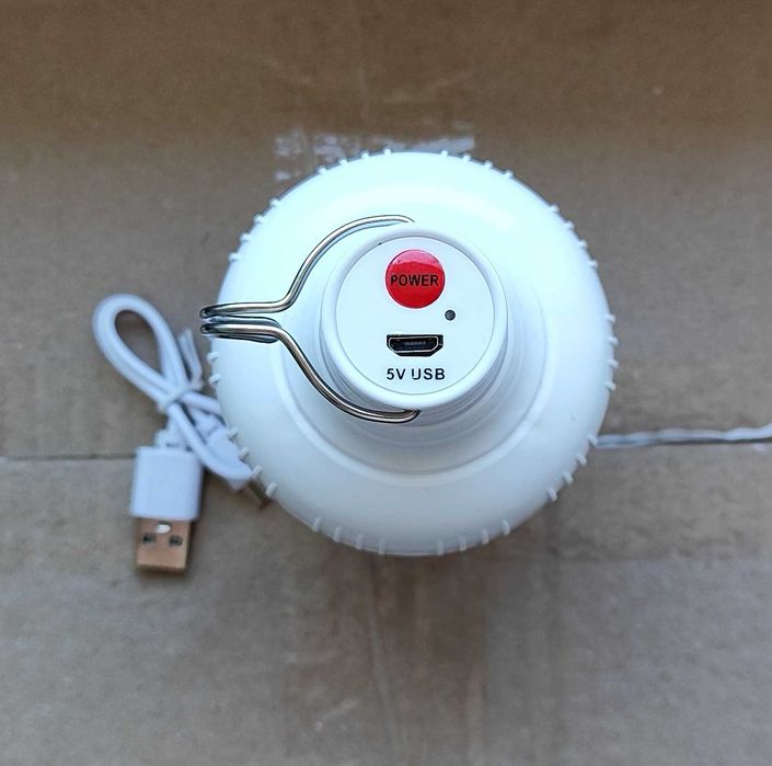 Лампа акумуляторна 80W 5V світлодіодна. Нова. Є Кількість.