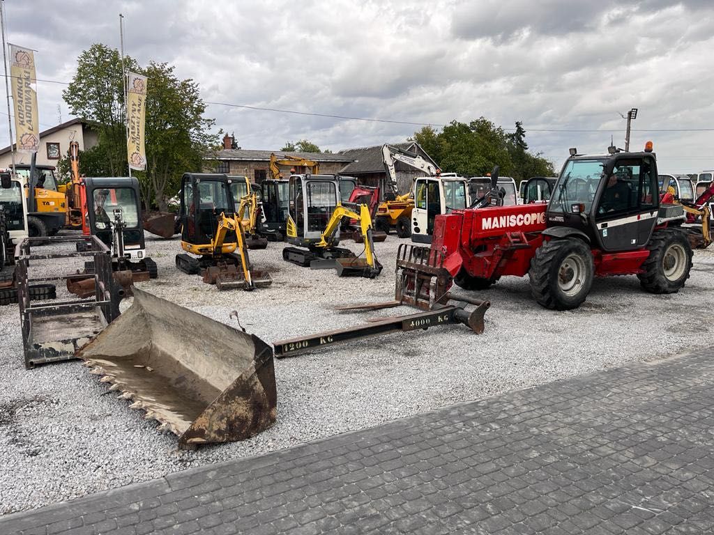 Manitou MT 1335 Ładowarka Teleskopowa 2004 Rok 13 m + 3m KOSZ WIDŁY