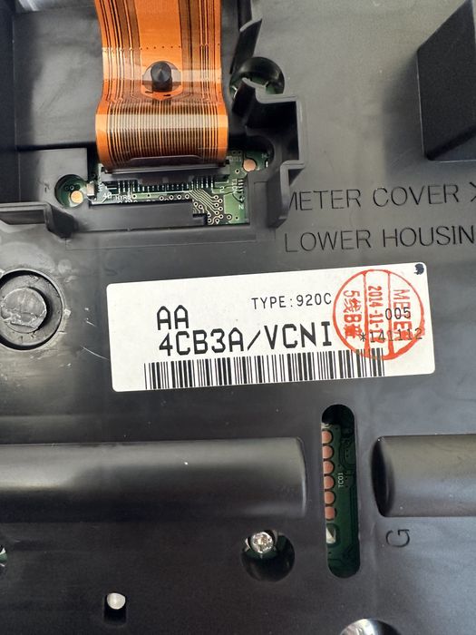 Панель приладів приборов приборная щиток Nissan X-Trail T32 1.6d 14-21