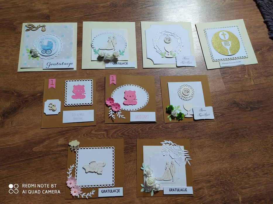 Kartki okolicznościowe na różne okazje