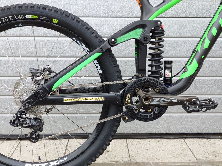 Rower full DH Kona Operator Carbon koła 26 cali zawieszenie Rock Shox