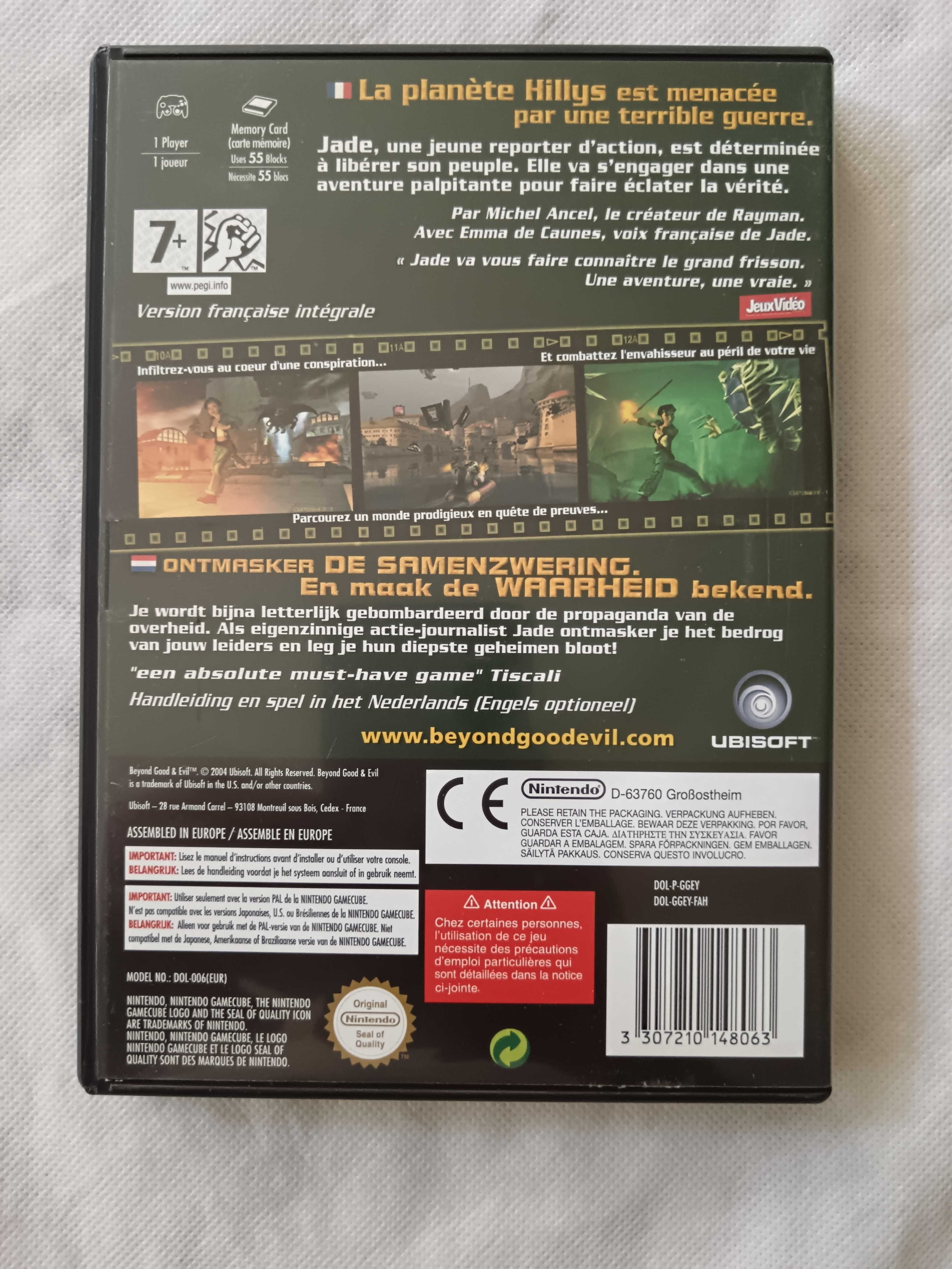Beyond Good & Evil [Nintendo GameCube, 2004] Complete - FR - Authentic