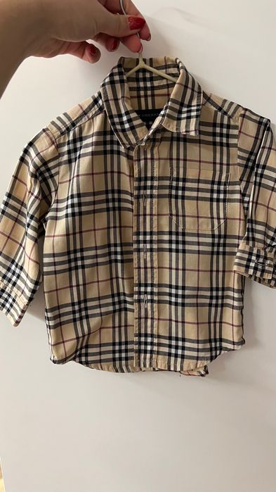 Camisa bebê burberry