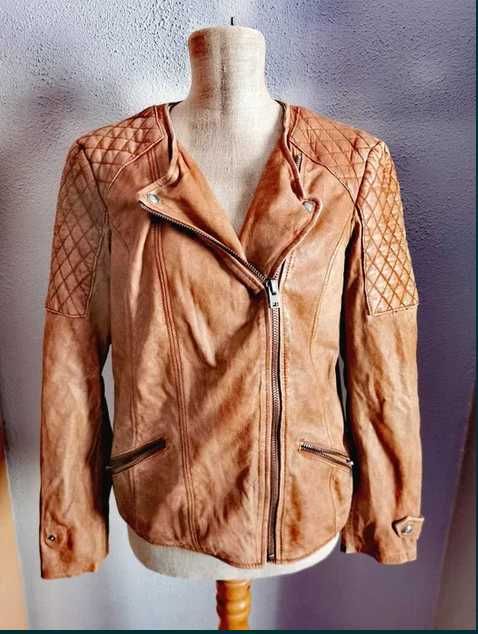 NOWA Esprit kurtka skórzana damska r.44