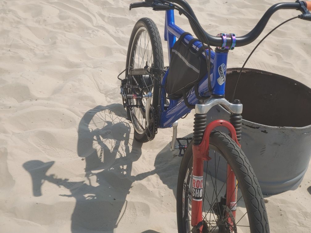 Електровелосипед двохпідвіс Scott Octane fx3
