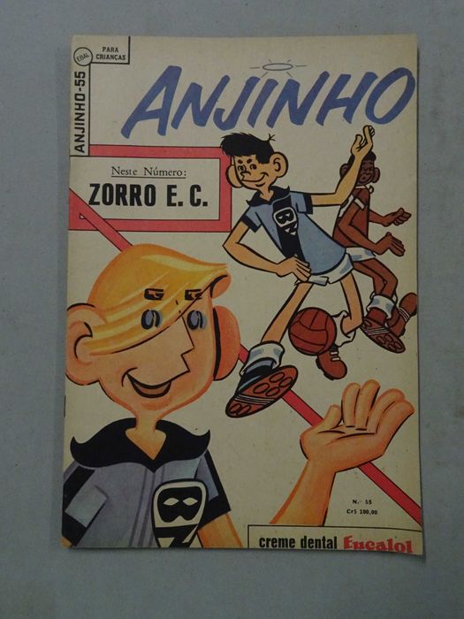 Livro EBAL - Anjinho nº 55 - Zorro
