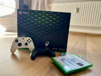 KONSOLA XBOX SERIES X 1TB SSD + 2 PADY + słuchawki + 2 gry