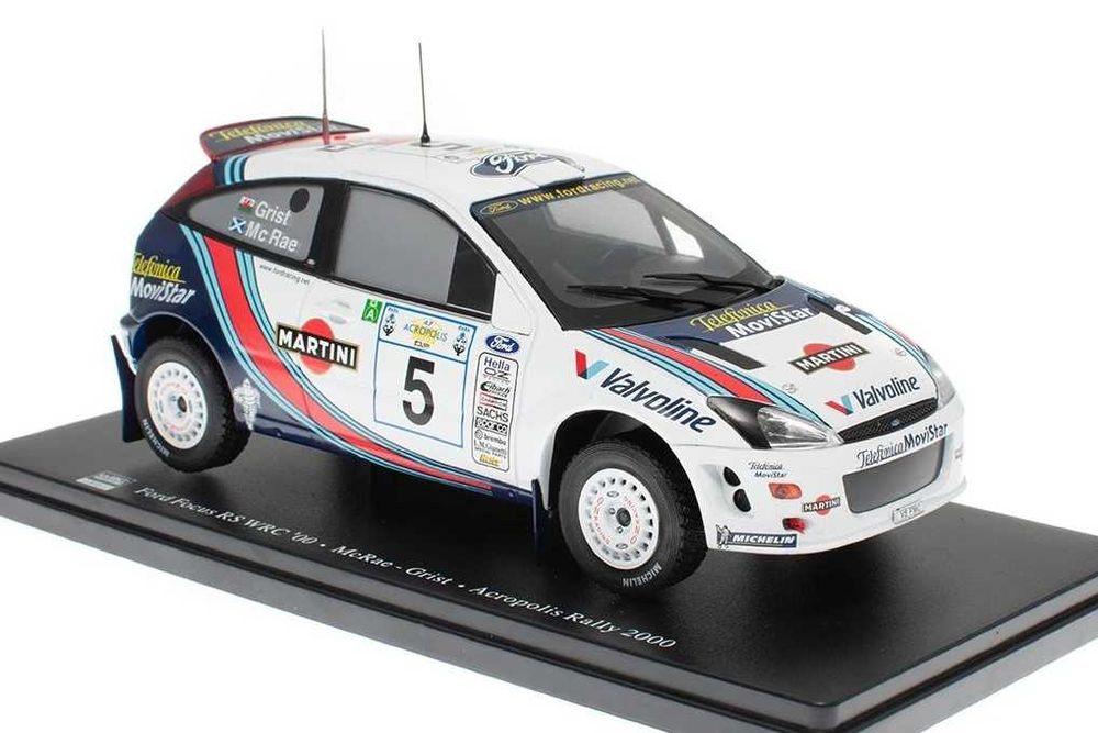 FORD FOCUS RS WRC 1:24 Hachette WRC 2000 Colin McRae