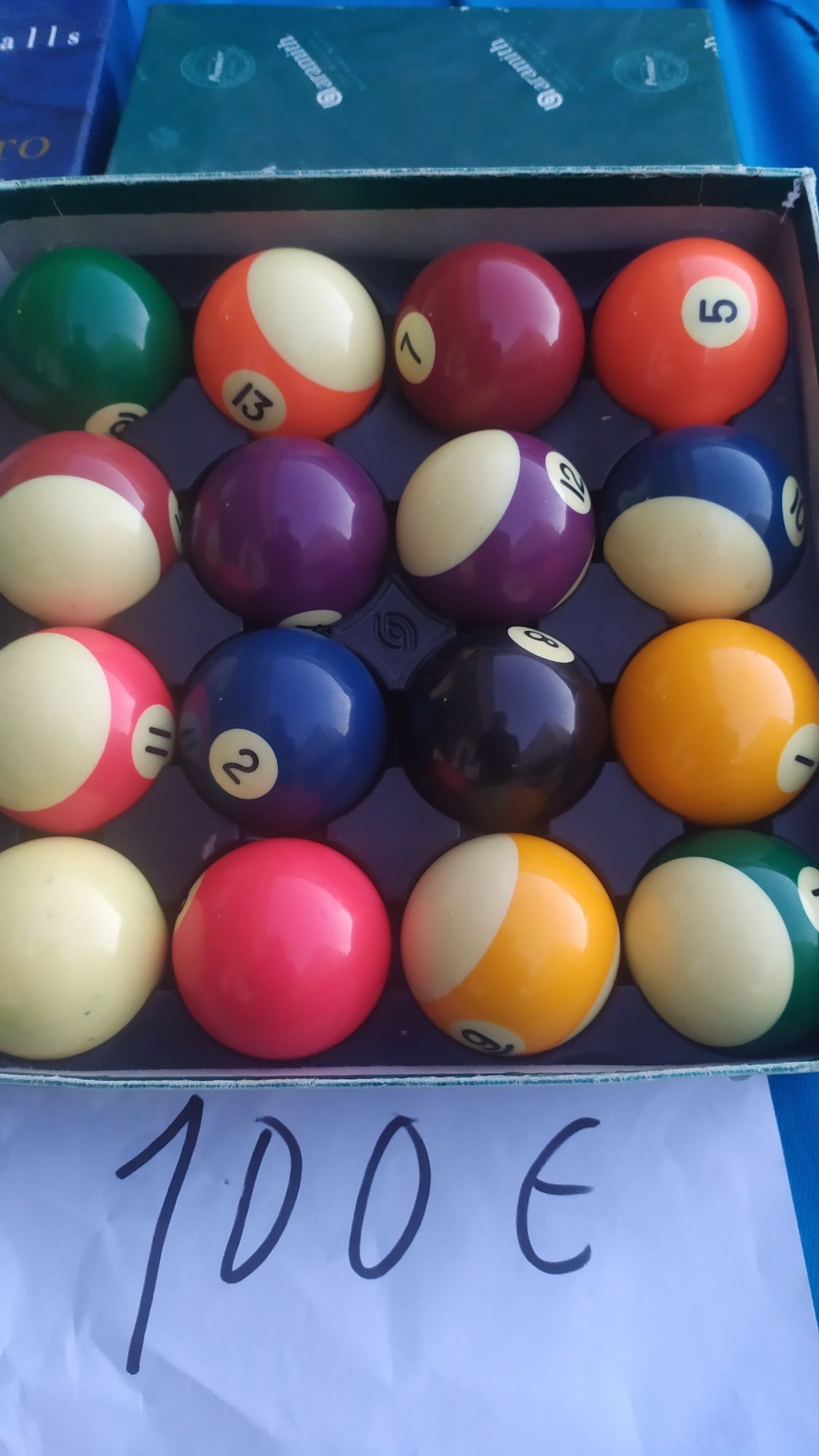 Bolas de snooker semi novas