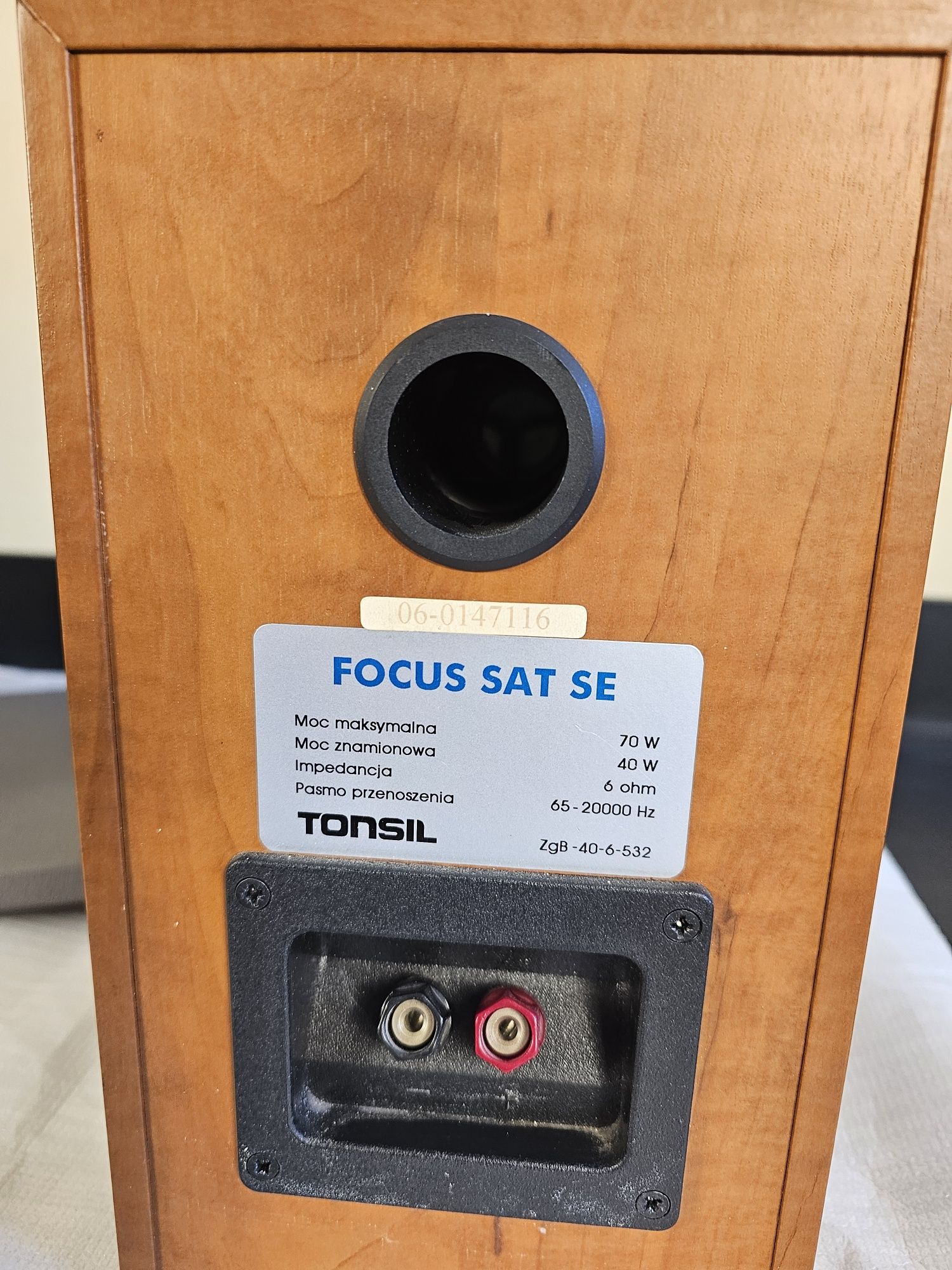 Tonsil Focus głośniki monitory