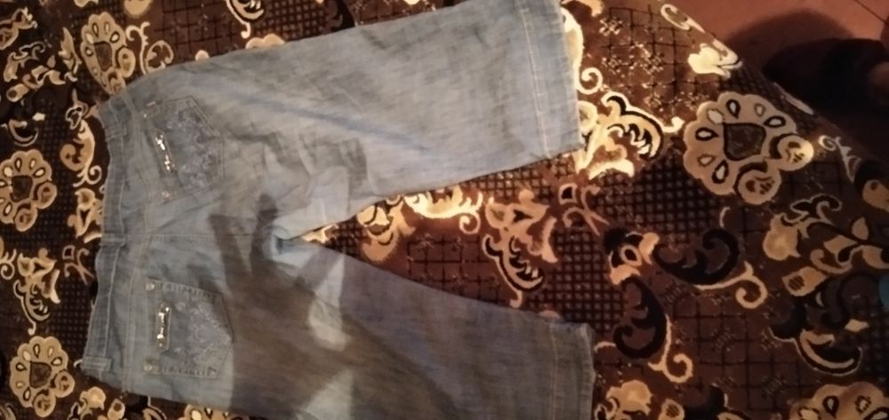 Бриджи женские джинсы