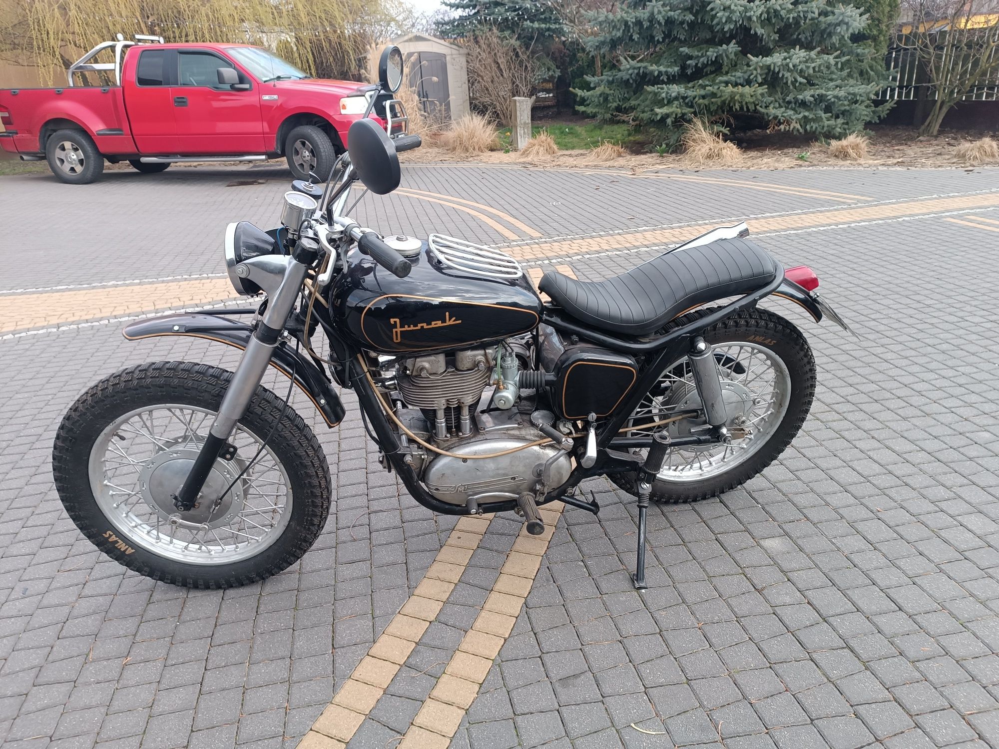 Junak m10 scrambler zamiana zamienię motocykl quad cross prl auto bus