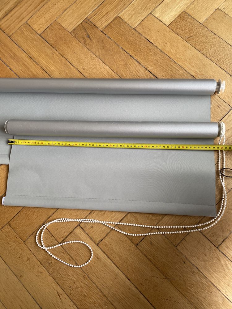 Rolety wewnętrzne 60x170cm i 97x100cm