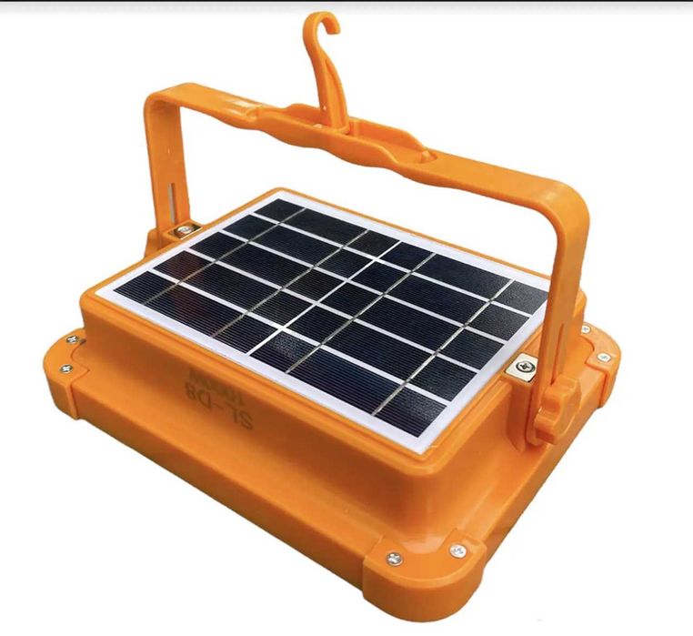 Прожектор- Power Bank світлодіодний із сонячною батареєю 12 000 мА/год