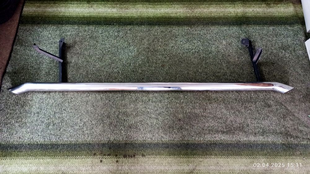 Зашита на бампера и двери.Нержавка,отпалирована.(на HOVER)