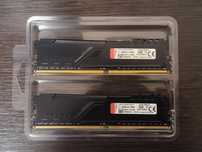 HyperX FURY Memory Black - 16GB Kit*(2x8GB) - DDR4 3733MT/s XMP