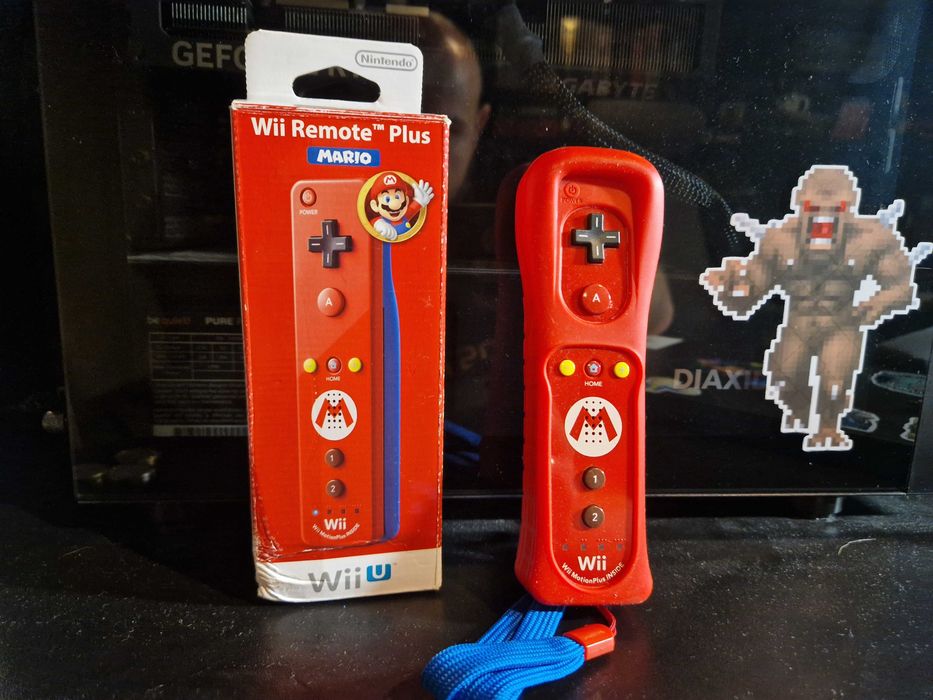 Pad Nintendo Wii WiiU - wimote - oryginalny - limitowany - BOX - Mario