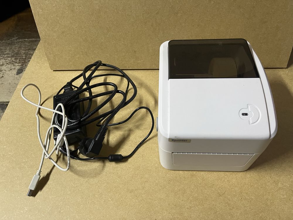 Термопринтер Xprinter XP-420B принтер етикеток, штрихкодів, наклейок