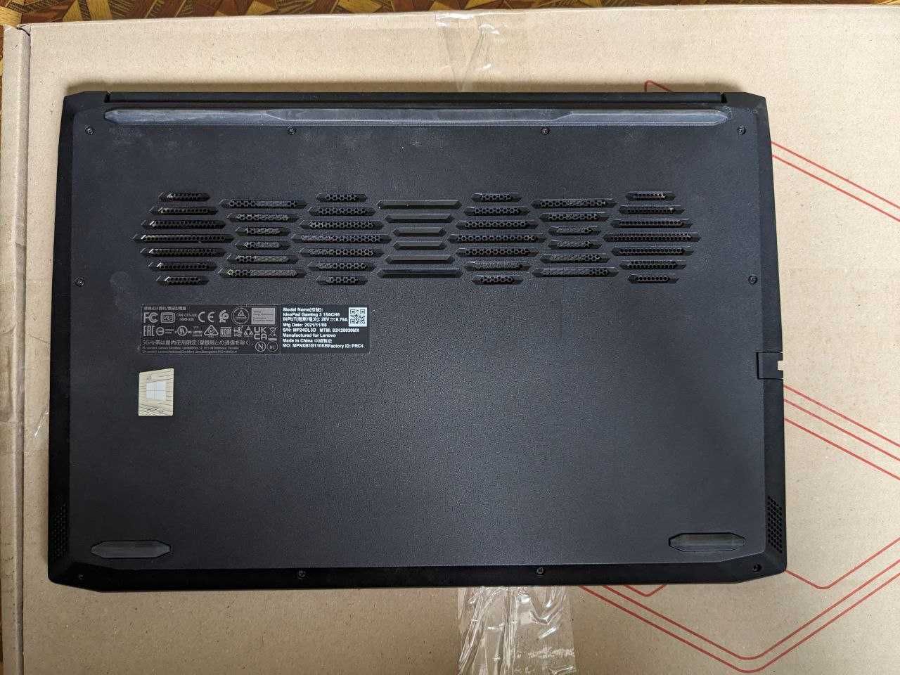 Lenovo Gaming 3 RTX3050 Ryzen 5600H 32gb ram/750gb ssd 120hz