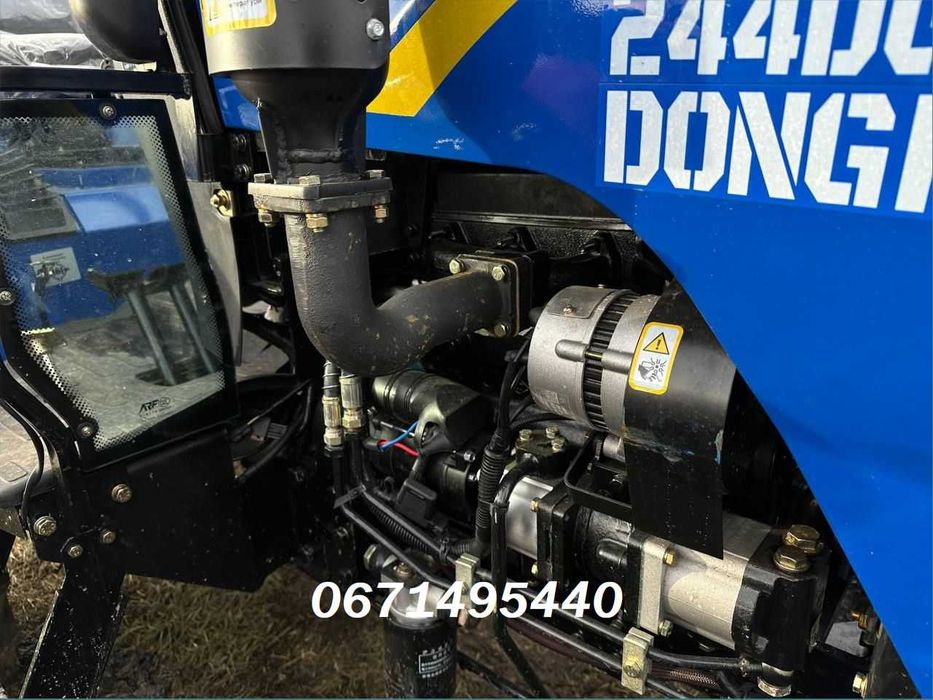 Мінітрактор Dongfeng 244 DG2 реверс дводиск зчепл ДОСТАВКА по УКРАЇНІ