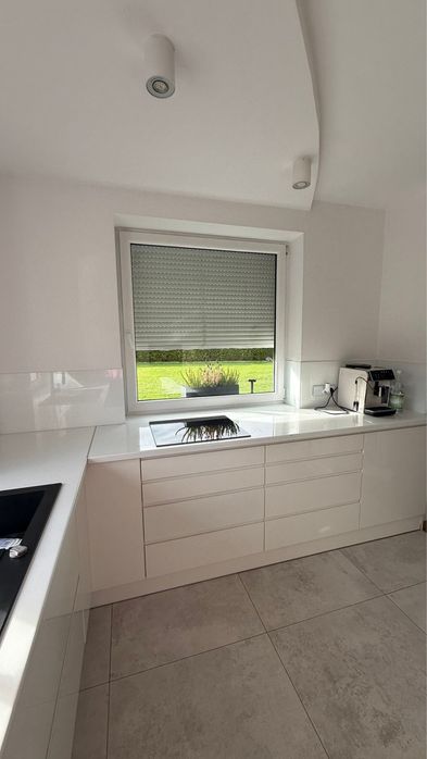 Okazja Sprzedam kuchnie bialy polysk z agd zmywarka piekarnik płyta in