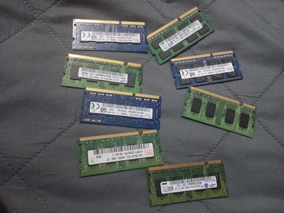 Ram do laptopów różne
